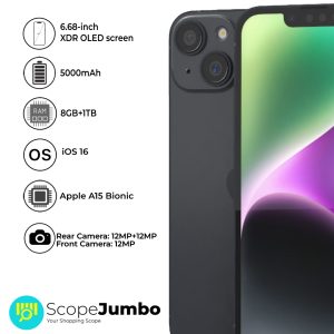 APPLE iPhone 14 Plus (Midnight, 128 GB)