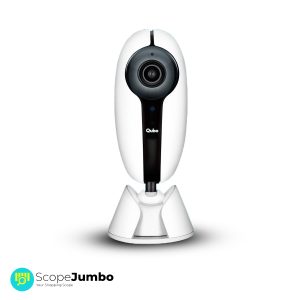 Qubo Outdoor Security Camera (White) from Hero Group | Made in India | IP65 All-Weather | 2MP 1080p Full HD | CCTV Wi-Fi Camera