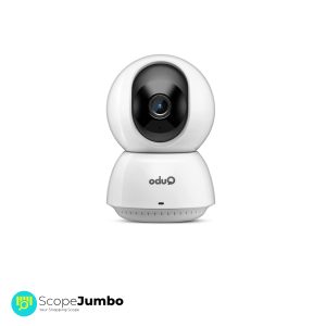 Qubo Smart Cam 360 Ultra WiFi CCTV Security Camera for Home from Hero Group | 2MP 1080p Full HD | Ethernet Option | 2-Way Talk |Mobile App | Night Vision | Cloud & SD Card Recording | Made in India