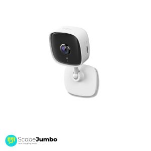 Tapo TP-Link 2MP 1080p Full HD Home Security Wi-Fi Smart Camera| Alexa Enabled| 2-Way Audio| Night Vision| Motion Detection| Sound and Light Alarm| Indoor CCTV C100 White