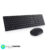 Dell KM5221W Pro 2.4GHz Wireless Keyboard with 12 Programmable Keys and 3 Button Optical Mouse Combo – Black
