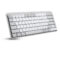 Logitech MX Mechanical Mini for Mac Wireless Illuminated Keyboard, Low-Profile Performance Switches, Tactile Quiet Keys, Backlit, Bluetooth, USB-C, Apple, iPad – Pale Grey
