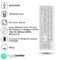 HP 230 Wireless White Keyboard and Mouse Combo 1600 DPI (3L1F0AA)